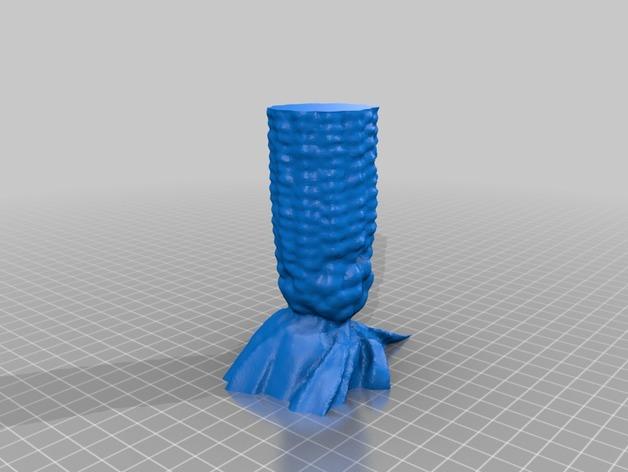 玉米容器3D打印模型
