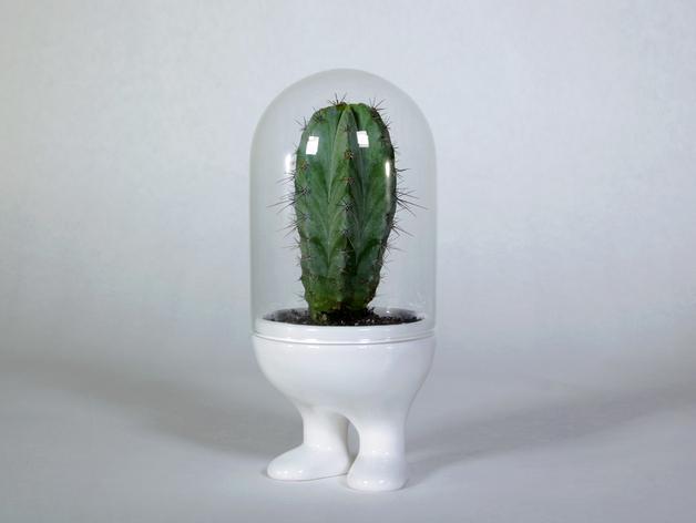 太空探索植物3D打印模型