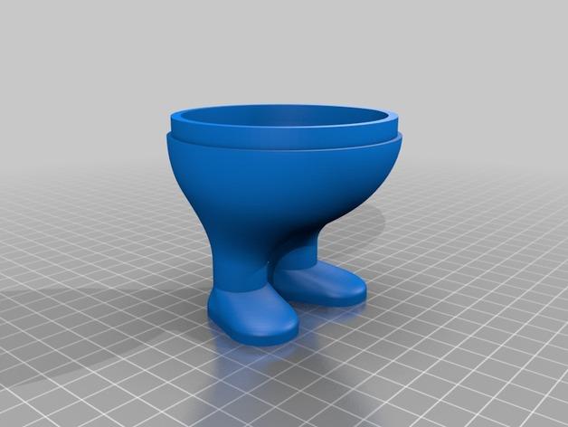 太空探索植物3D打印模型