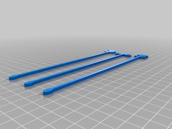 鸡尾酒棒3D打印模型