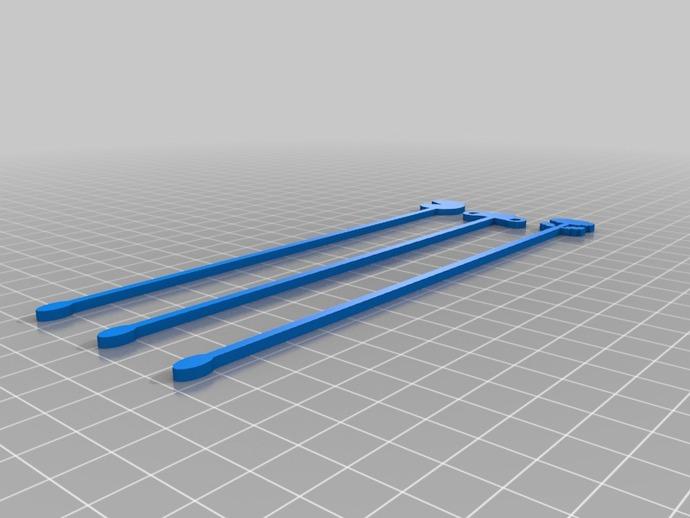 鸡尾酒棒3D打印模型