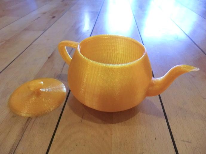 带盖茶壶3D打印模型