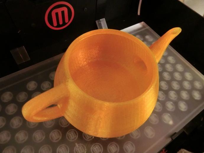 带盖茶壶3D打印模型