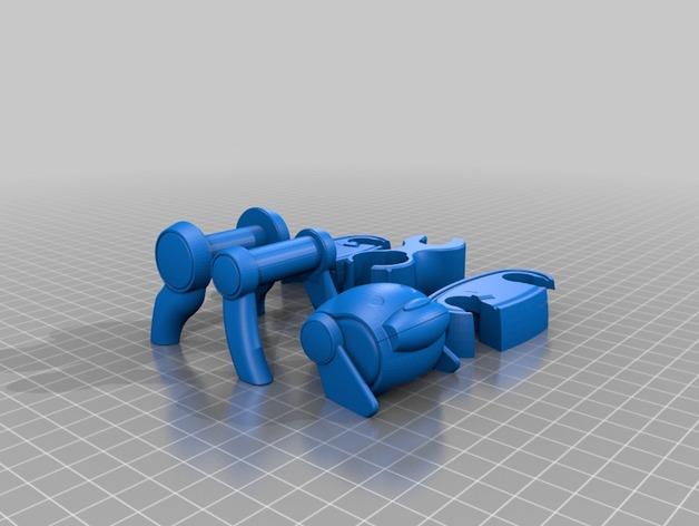 机器狗3D打印模型