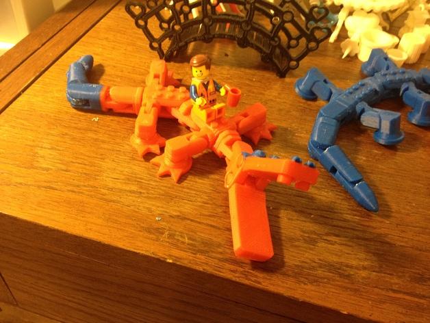 鳄鱼玩具3D打印模型