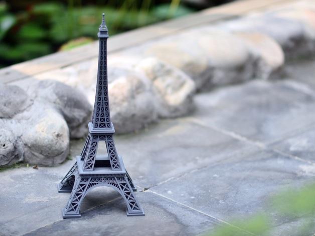 埃菲尔铁塔模型3D打印模型