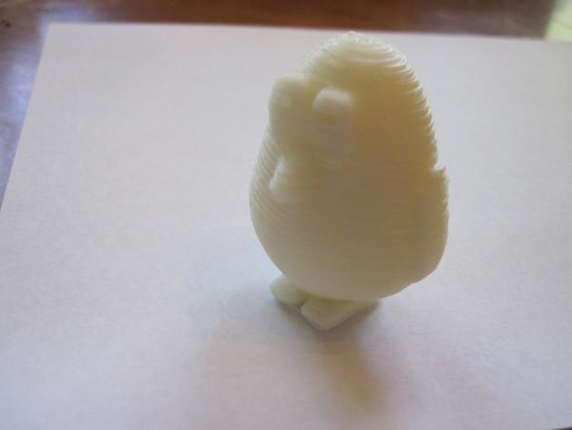 企鹅3D打印模型