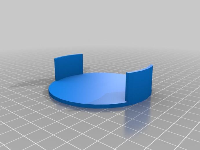 螺旋杯垫3D打印模型