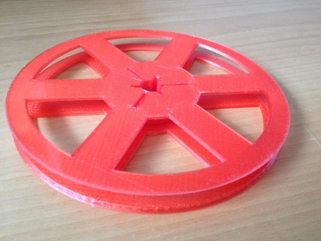 电影卷轴发电机3D打印模型