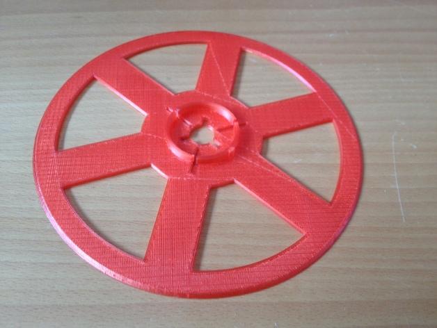 电影卷轴发电机3D打印模型