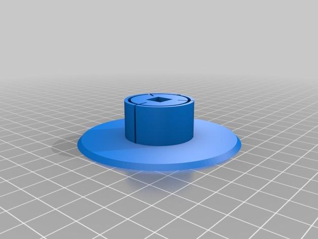 电影卷轴发电机3D打印模型