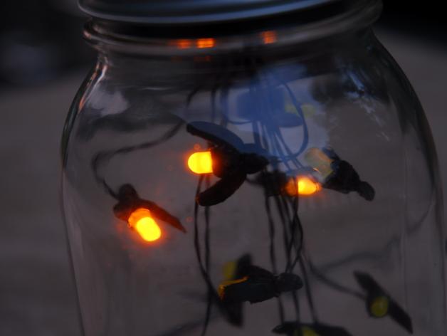 萤火虫的罐子3D打印模型