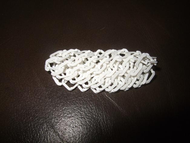 锁子甲3D打印模型