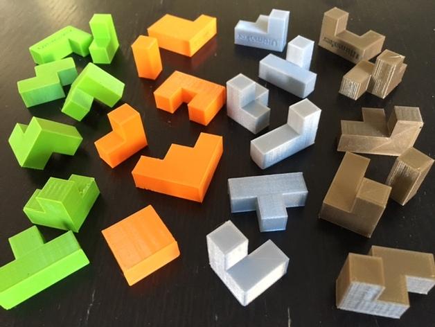 方块玩具3D打印模型