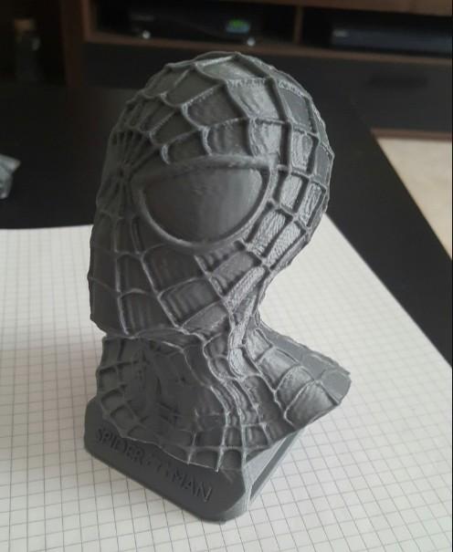 蜘蛛侠半胸像3D打印模型
