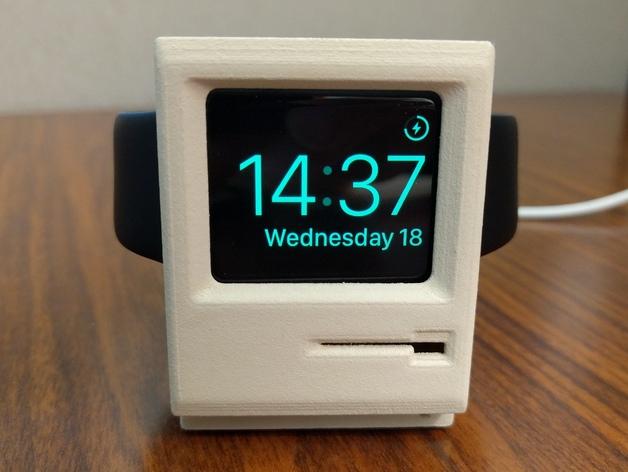 苹果手表充电头3D打印模型