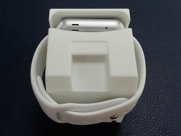 苹果手表充电头3D打印模型
