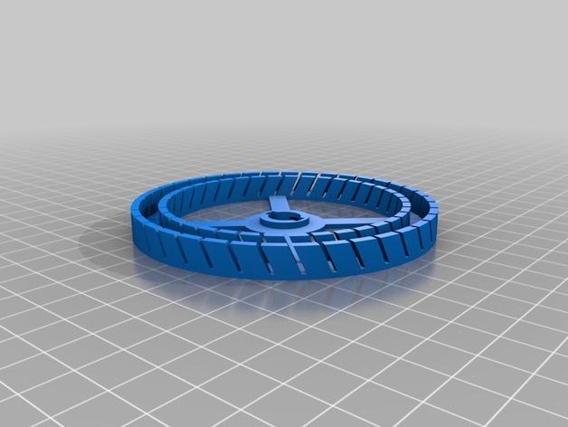 圆形名片夹3D打印模型
