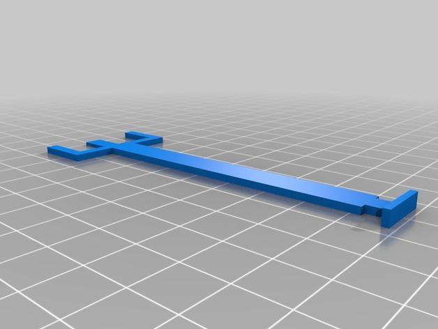 圆形名片夹3D打印模型
