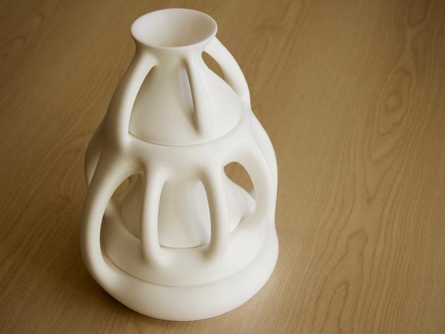 级联花瓶3D打印模型