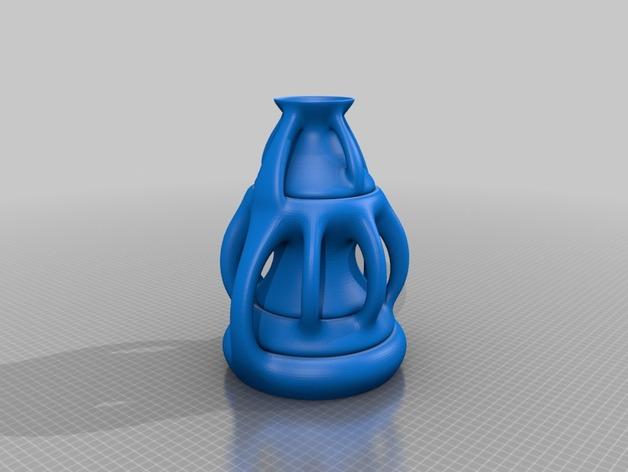 级联花瓶3D打印模型