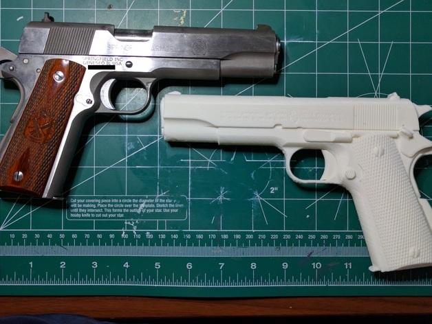 小手枪3D打印模型
