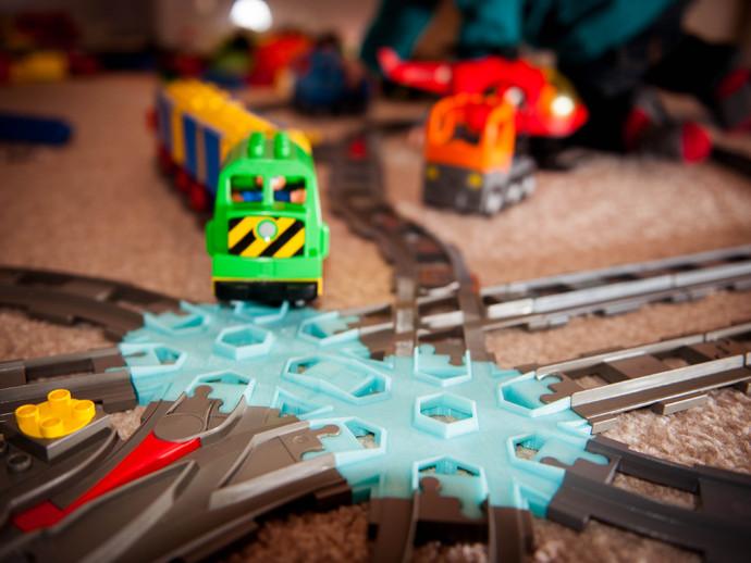 铁路道口3D打印模型