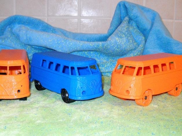 公交车3D打印模型