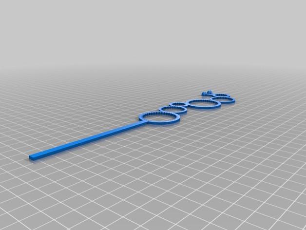 泡沫棒3D打印模型