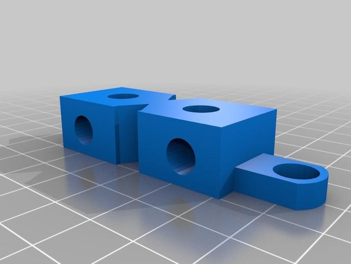 木制轨道玩具列车3D打印模型
