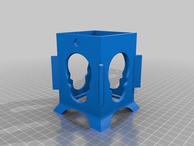 头骨灯笼3D打印模型