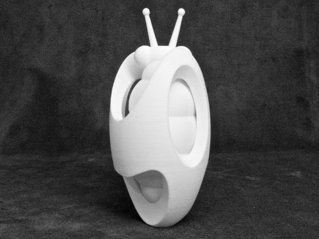 蛋蛋外星人3D打印模型
