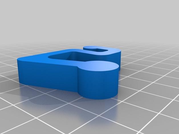 排水沟夹3D打印模型