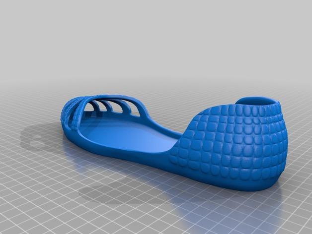 凉鞋3D打印模型