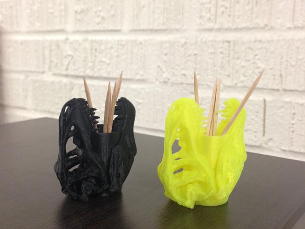 恐龙铅笔盒3D打印模型