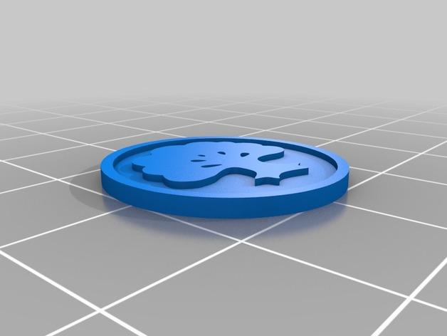 魔术硬币3D打印模型