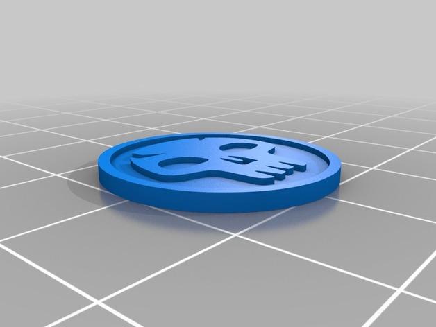 魔术硬币3D打印模型