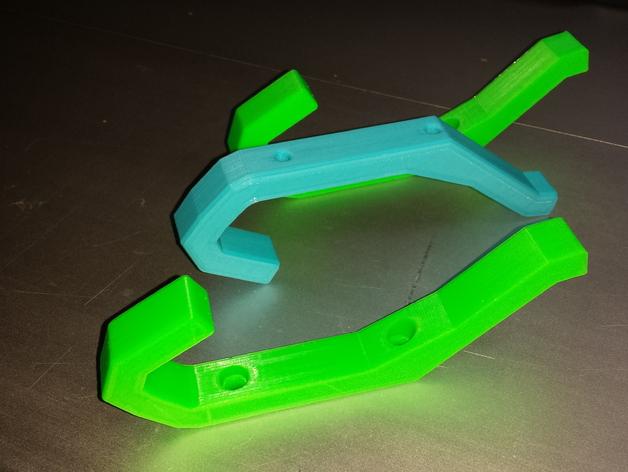 外套和背包挂钩3D打印模型