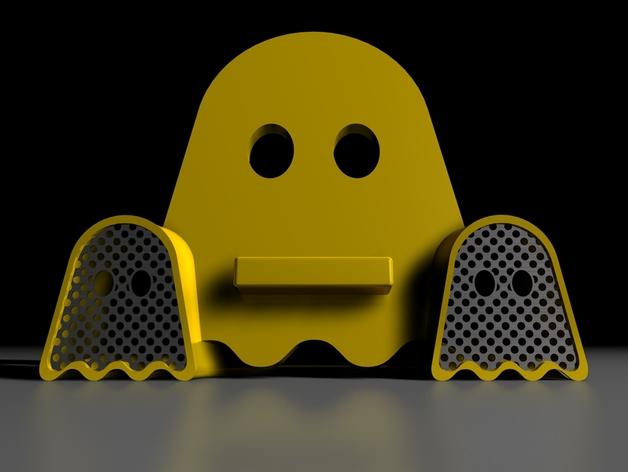 手机便捷音响3D打印模型