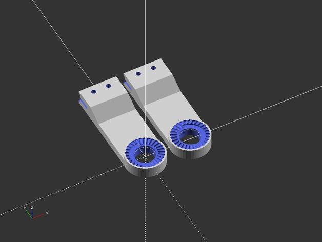 焊接头盔卡子3D打印模型