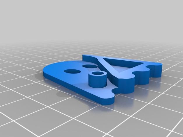 幽灵硬币钥匙扣3D打印模型
