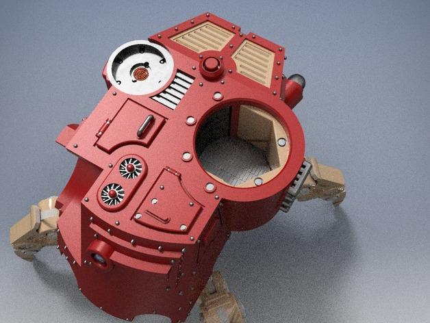 机器装甲3D打印模型