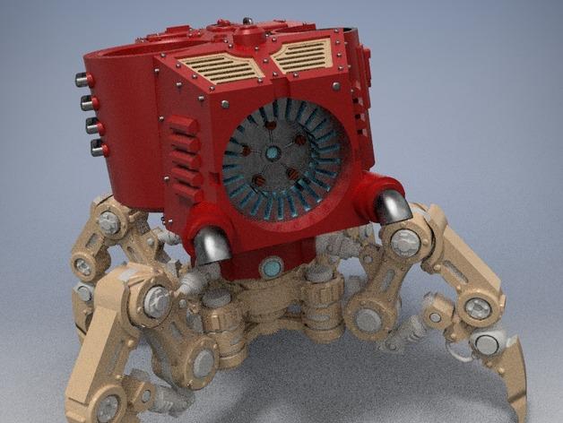 机器装甲3D打印模型