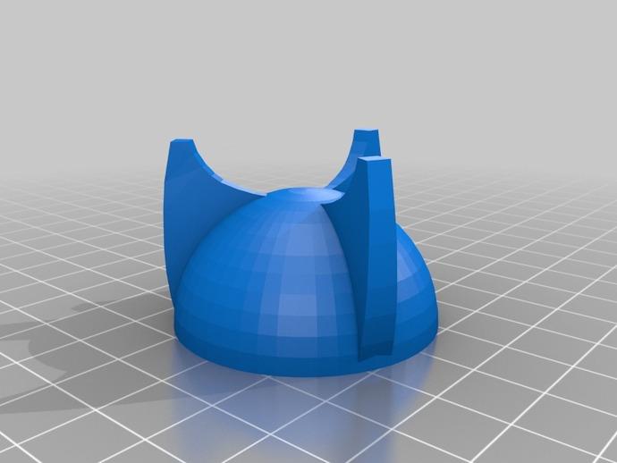 火箭蛋杯3D打印模型
