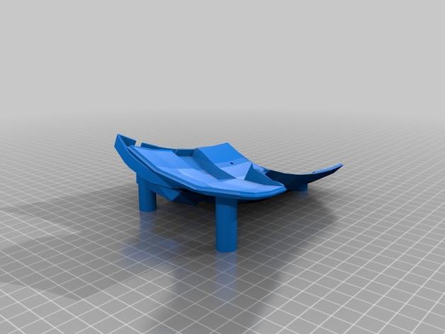 手指键盘3D打印模型