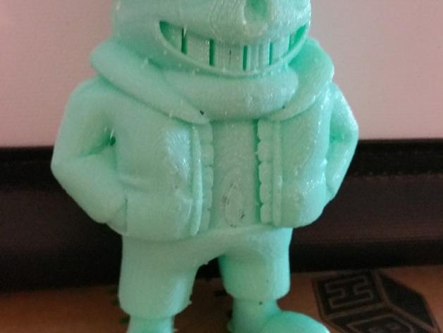 小怪物3D打印模型