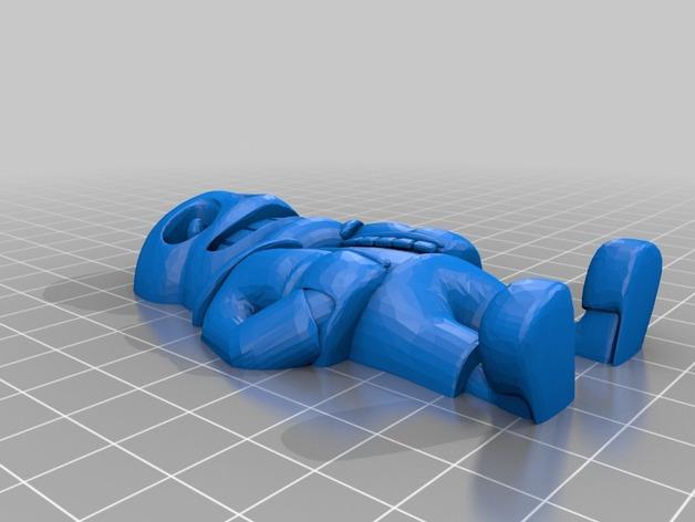 小怪物3D打印模型