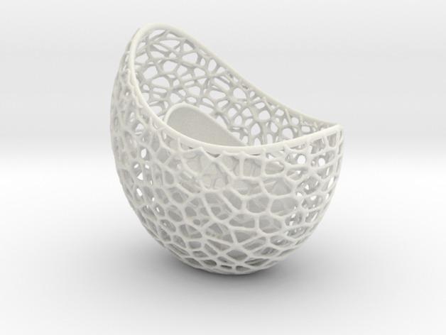 镂空花盆3D打印模型