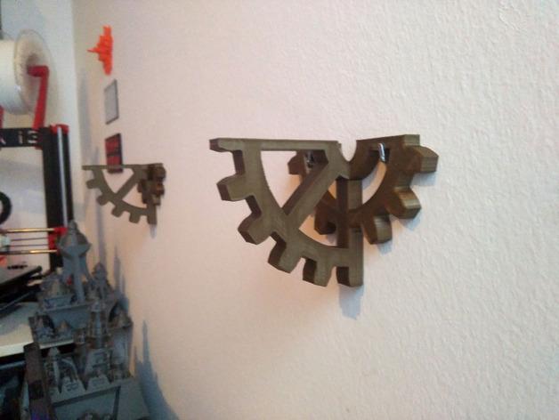 蒸汽朋克三角支架3D打印模型