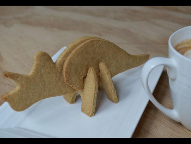 立体恐龙饼干3D打印模型